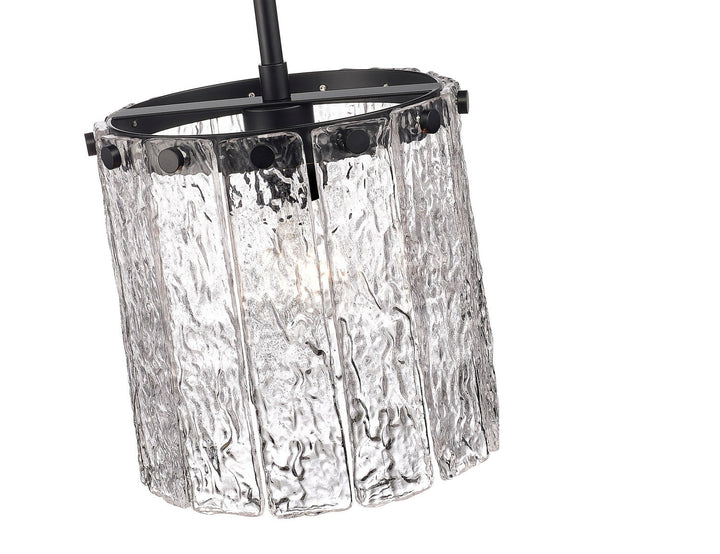 Z-Lite Glacier 1943P8-MB Pendant Light - Matte Black