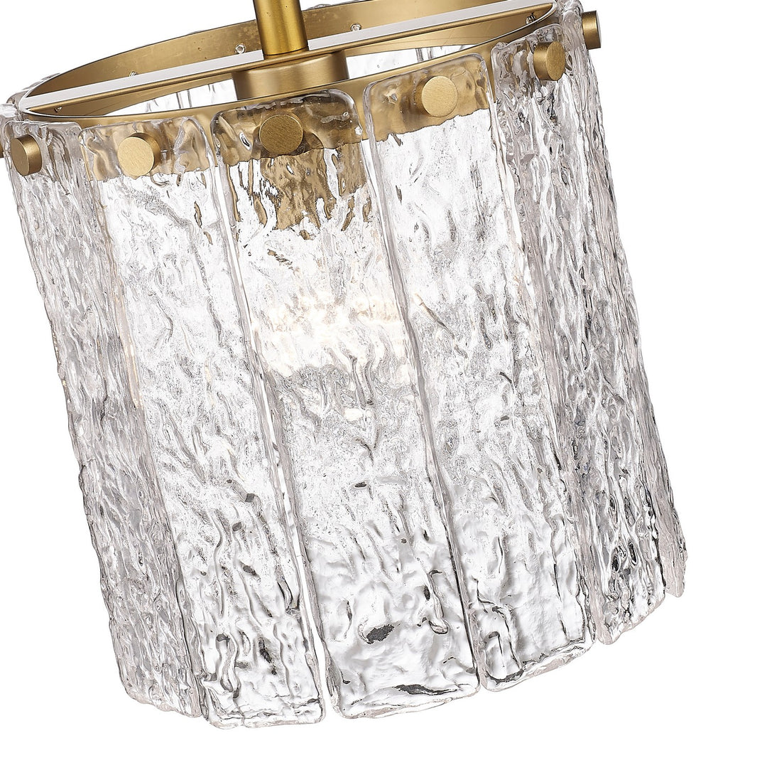Z-Lite Glacier 1943P8-MGLD Pendant Light - Modern Gold
