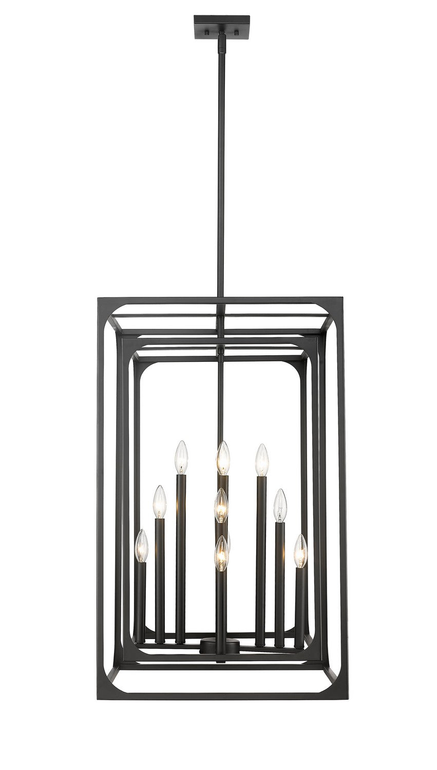Z-Lite Easton 3038-12MB Pendant Light - Matte Black
