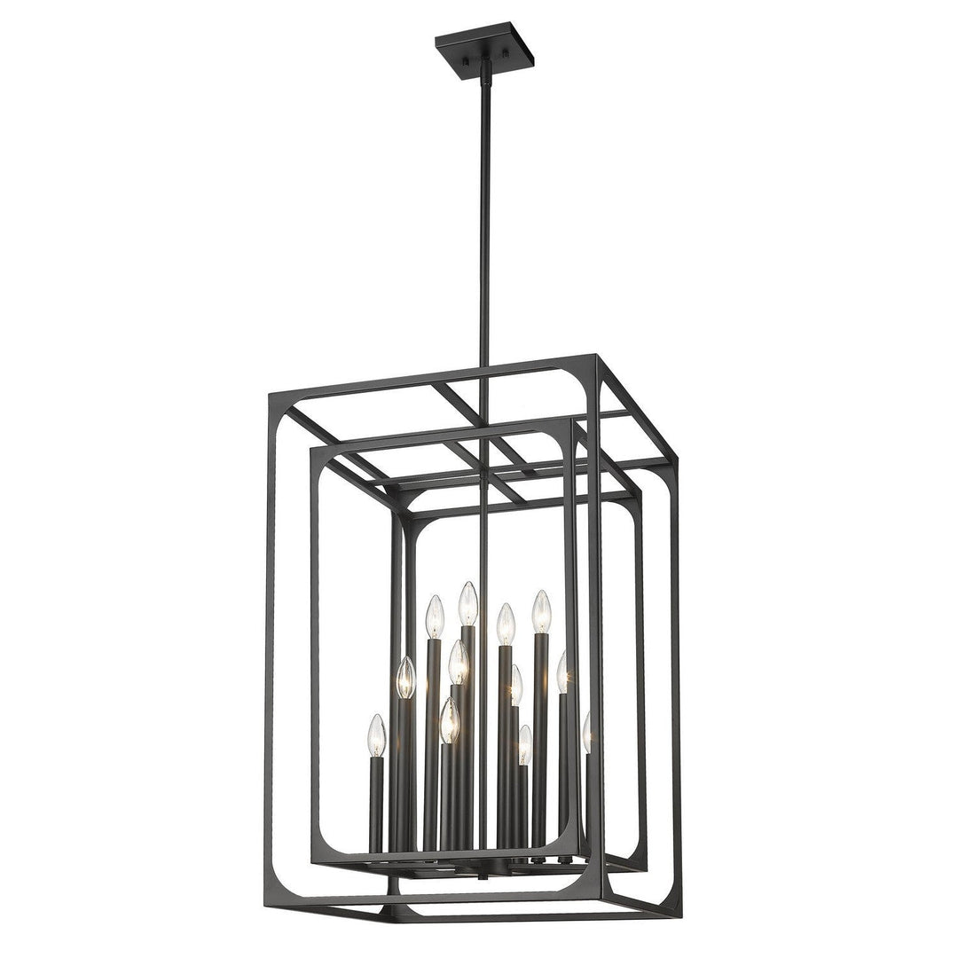 Z-Lite Easton 3038-12MB Pendant Light - Matte Black