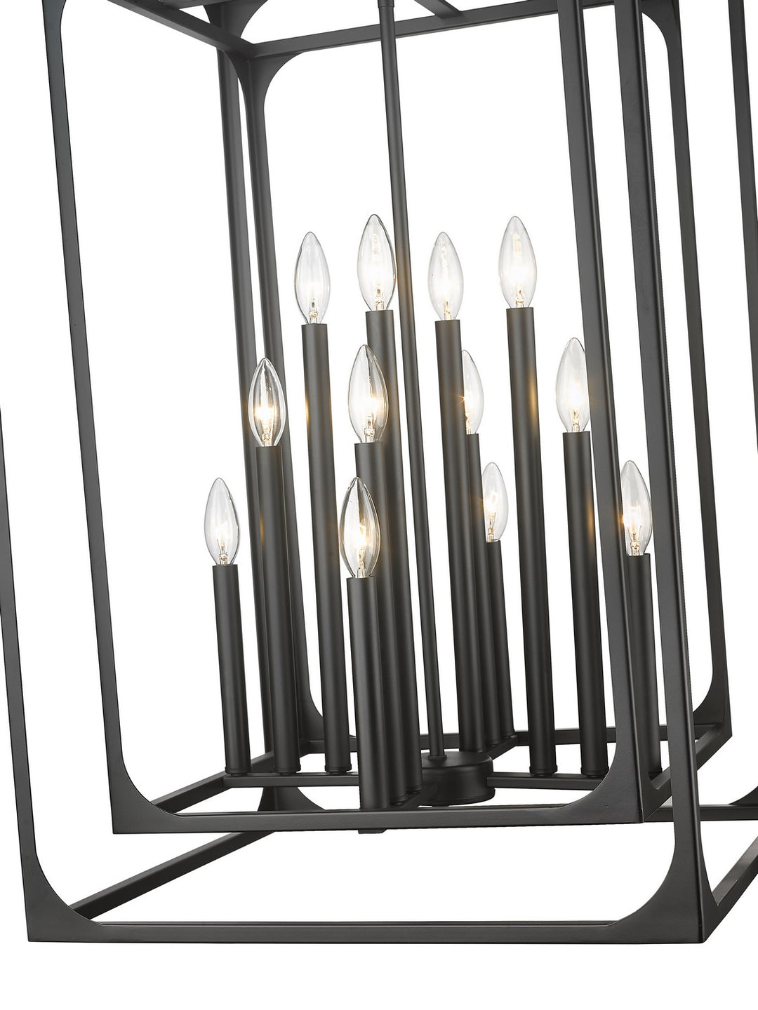 Z-Lite Easton 3038-12MB Pendant Light - Matte Black
