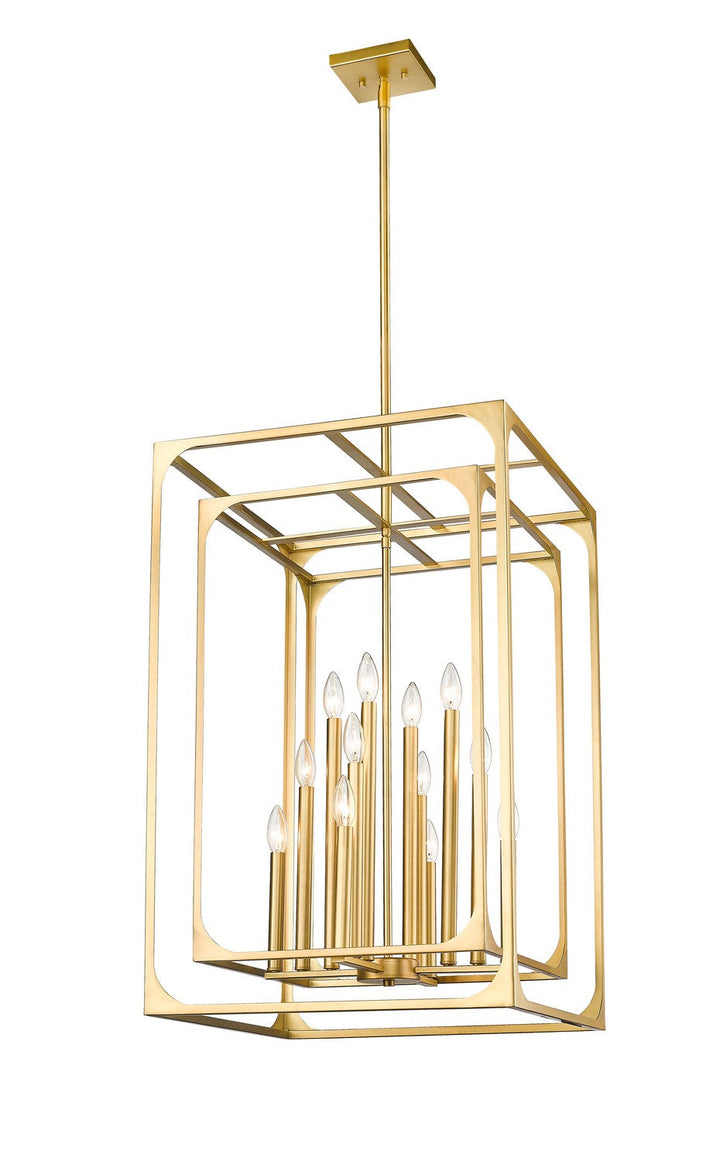 Z-Lite Easton 3038-12RB Pendant Light - Rubbed Brass