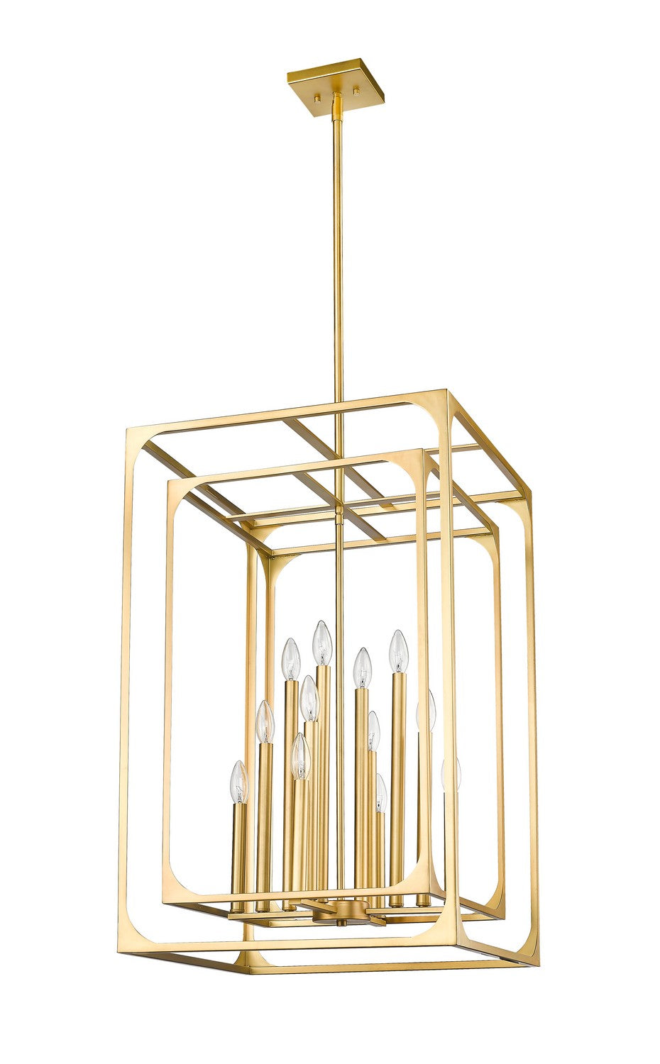 Z-Lite Easton 3038-12RB Pendant Light - Rubbed Brass