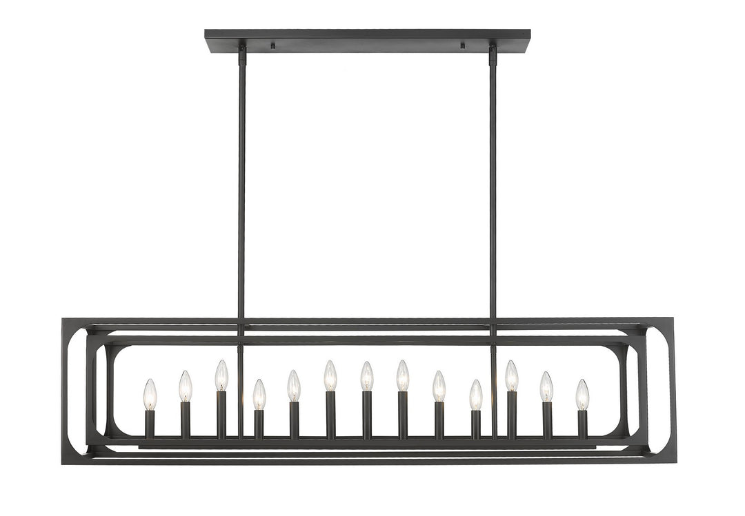 Z-Lite Easton 3038-13L-MB Pendant Light - Matte Black