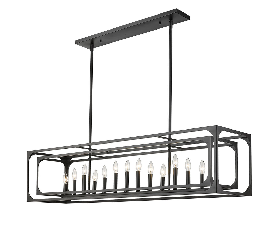 Z-Lite Easton 3038-13L-MB Pendant Light - Matte Black