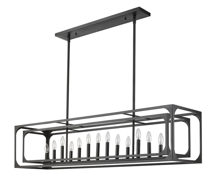 Z-Lite Easton 3038-13L-MB Pendant Light - Matte Black