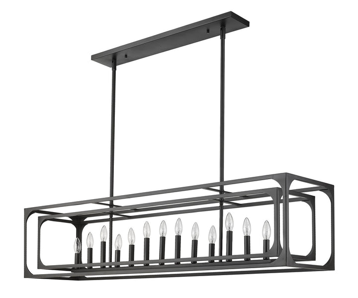 Z-Lite Easton 3038-13L-MB Pendant Light - Matte Black