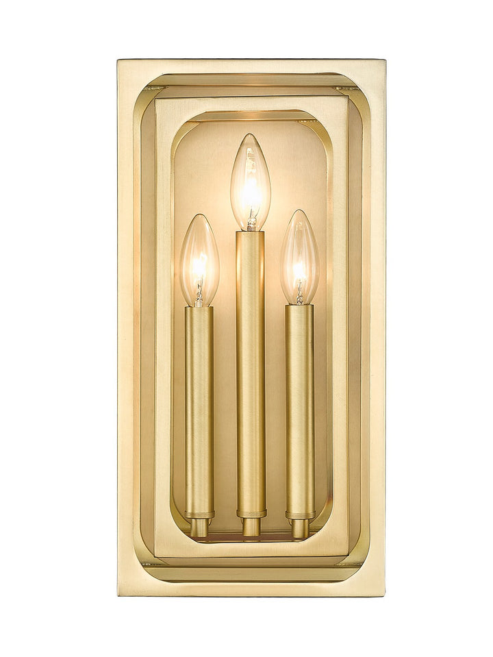 Z-Lite Easton 3038-3S-RB Wall Sconce Light - Rubbed Brass