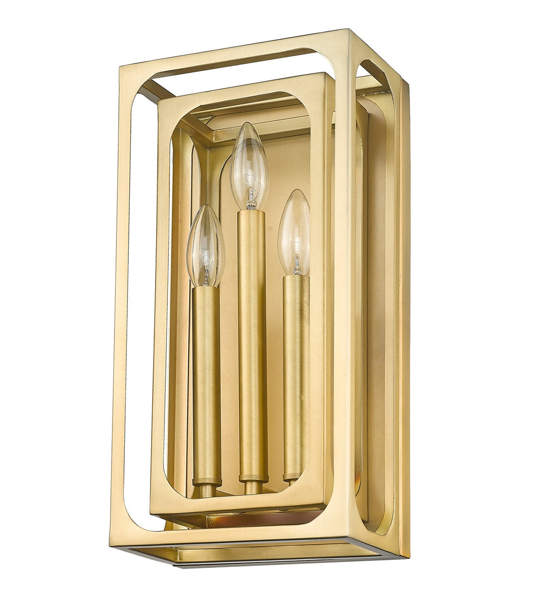 Z-Lite Easton 3038-3S-RB Wall Sconce Light - Rubbed Brass