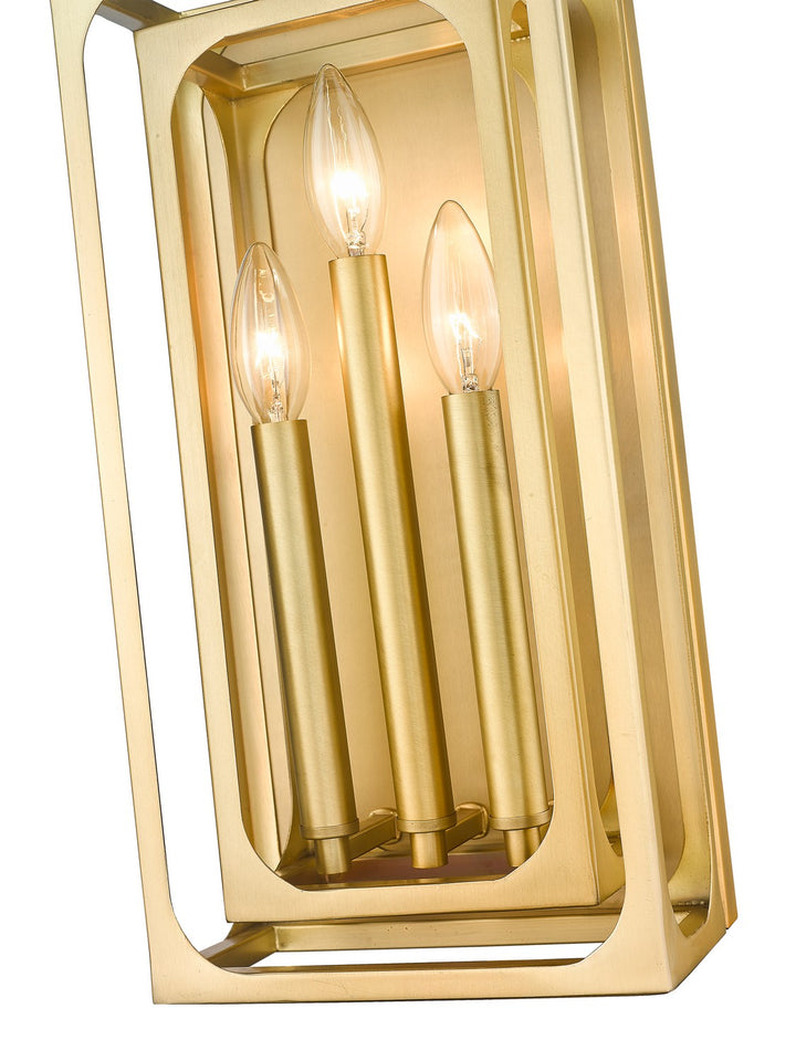 Z-Lite Easton 3038-3S-RB Wall Sconce Light - Rubbed Brass