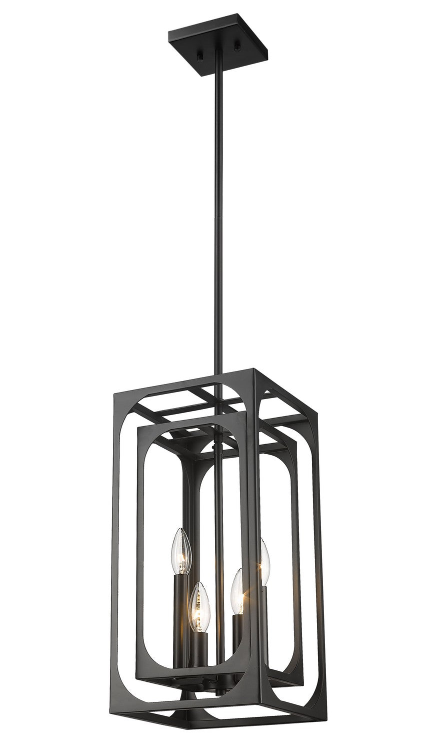 Z-Lite Easton 3038-4MB Pendant Light - Matte Black