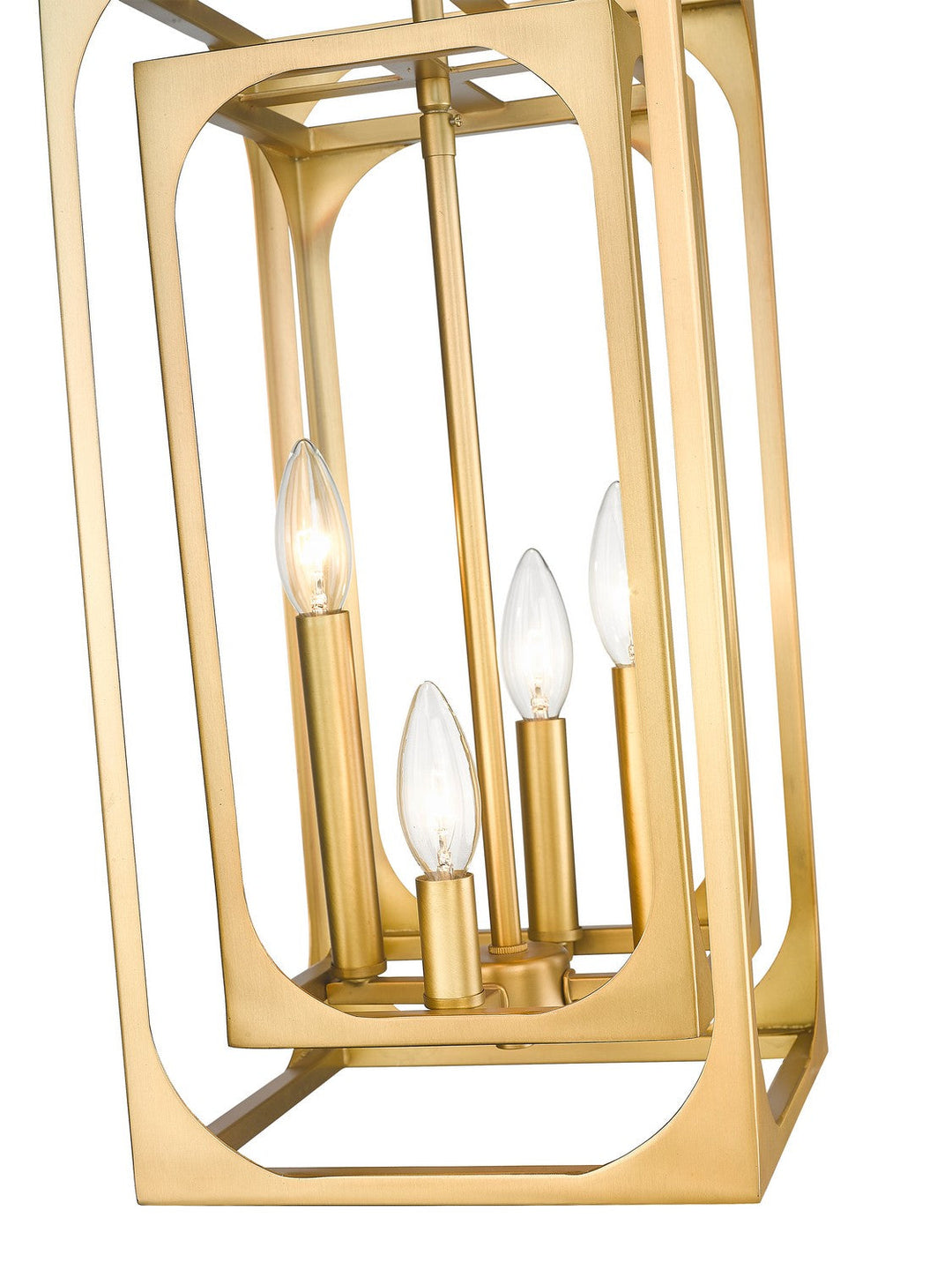 Z-Lite Easton 3038-4RB Pendant Light - Rubbed Brass