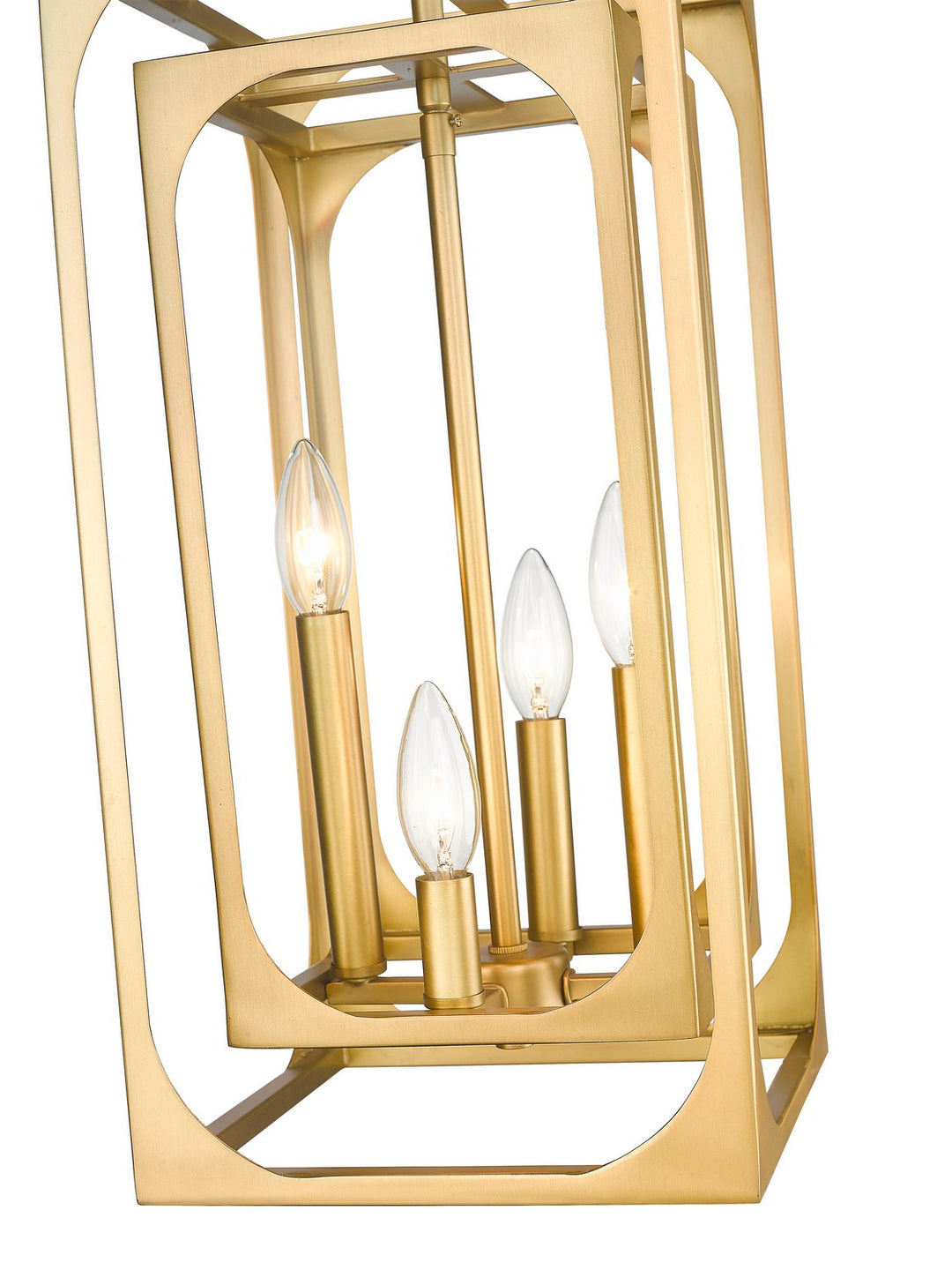 Z-Lite Easton 3038-4RB Pendant Light - Rubbed Brass