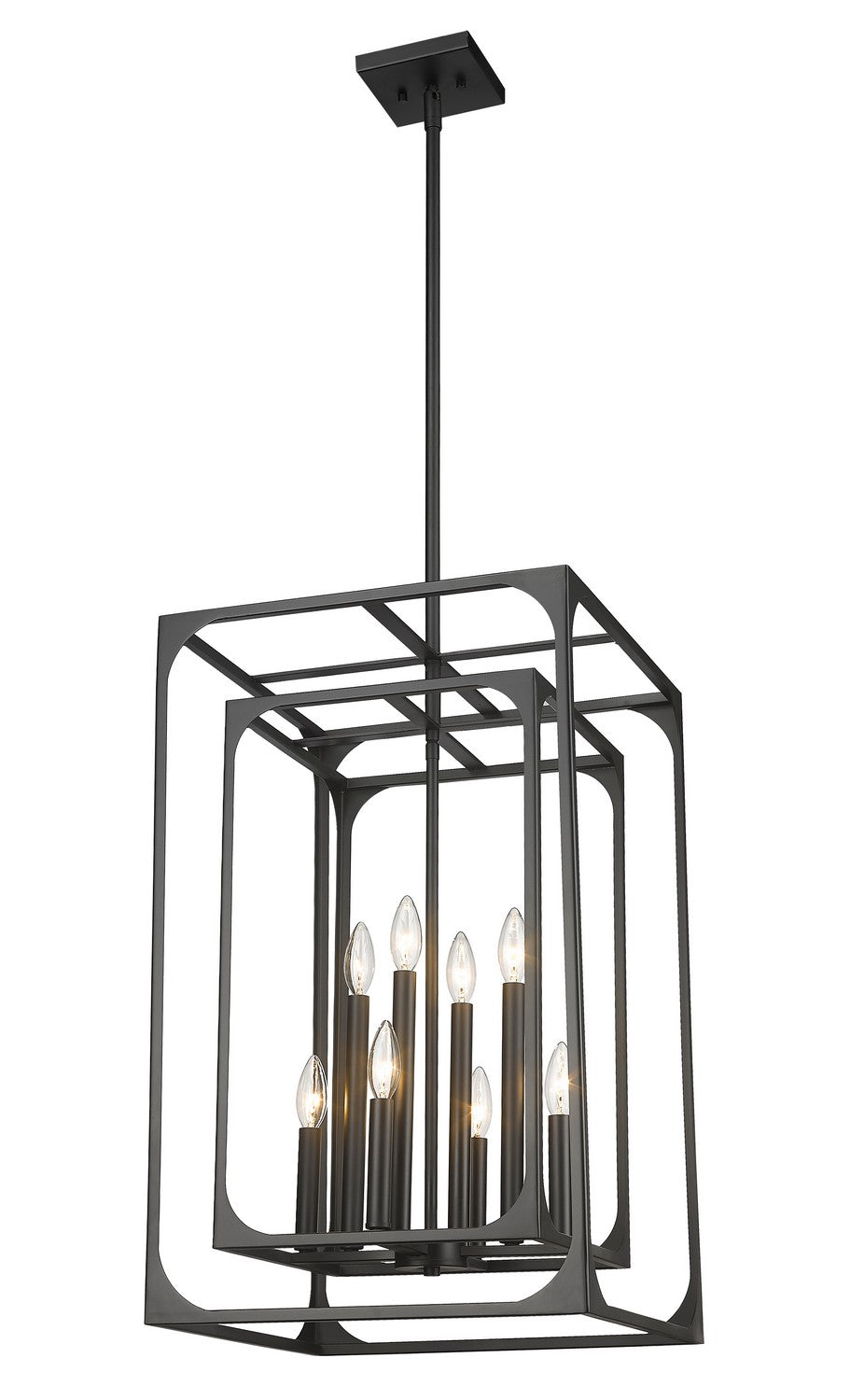 Z-Lite Easton 3038-8MB Pendant Light - Matte Black