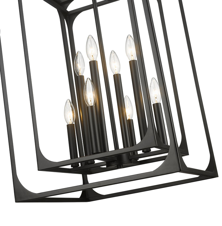 Z-Lite Easton 3038-8MB Pendant Light - Matte Black