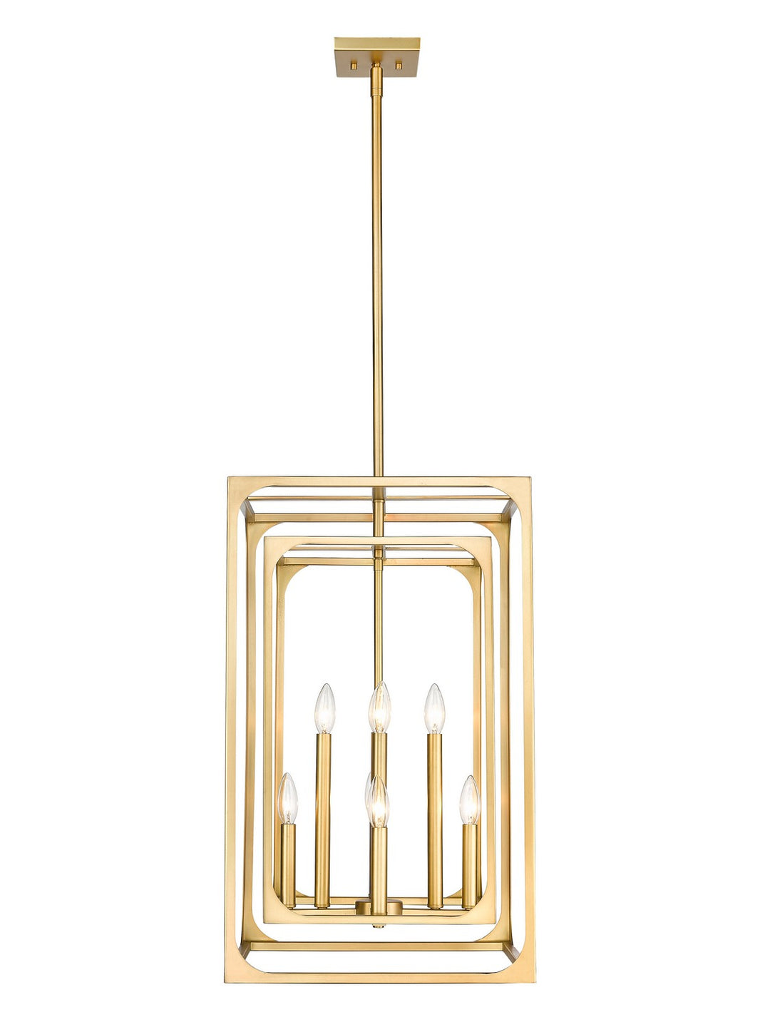 Z-Lite Easton 3038-8RB Pendant Light - Rubbed Brass
