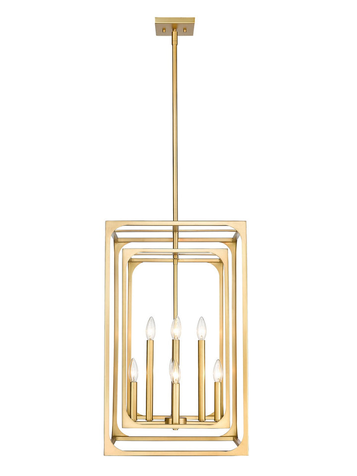 Z-Lite Easton 3038-8RB Pendant Light - Rubbed Brass