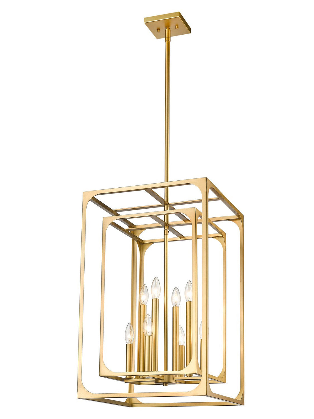 Z-Lite Easton 3038-8RB Pendant Light - Rubbed Brass