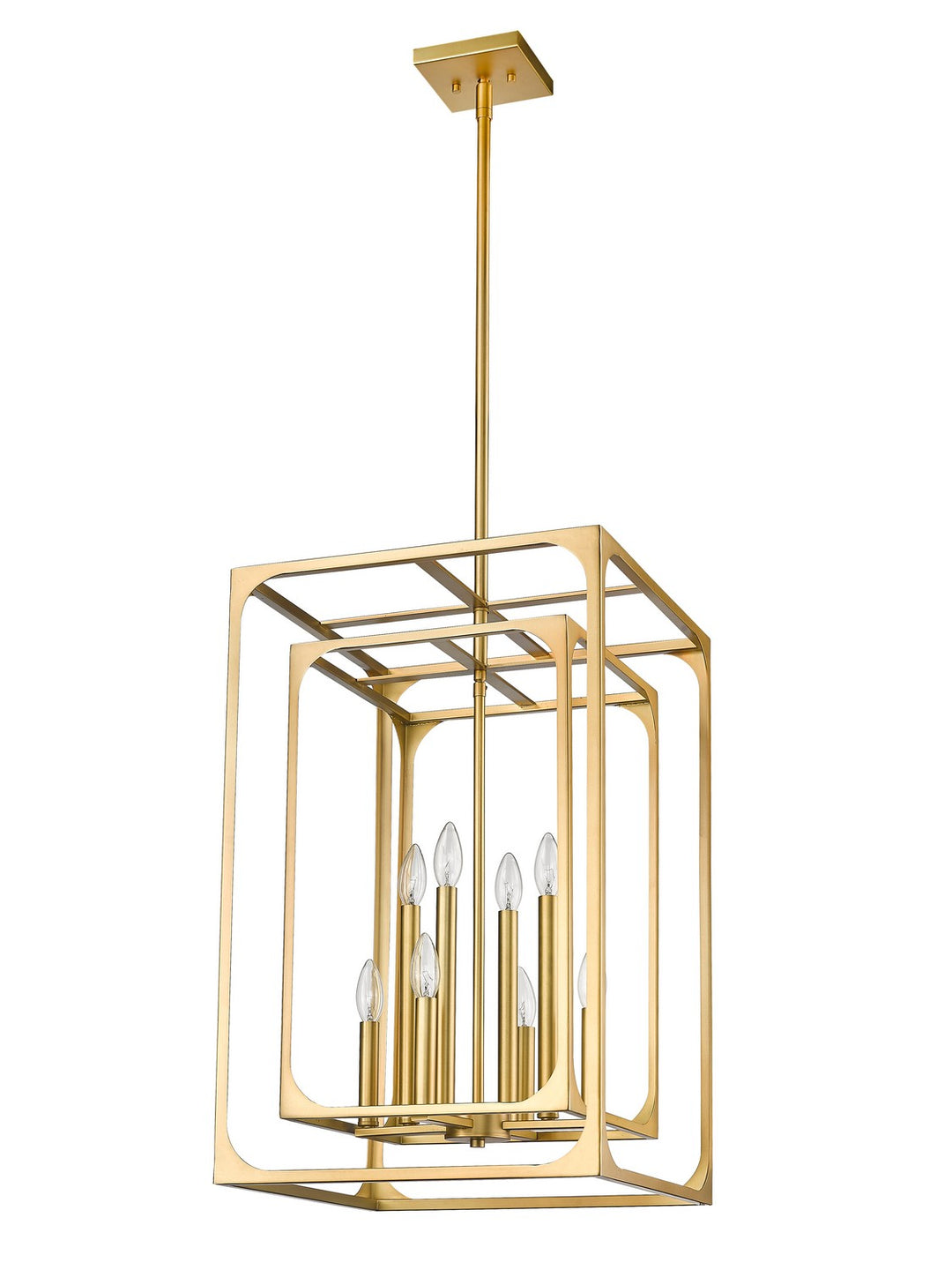 Z-Lite Easton 3038-8RB Pendant Light - Rubbed Brass
