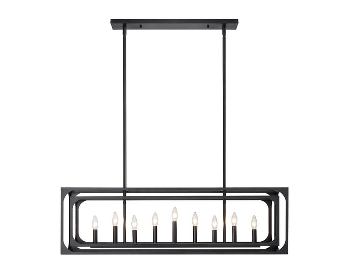 Z-Lite Easton 3038-9L-MB Pendant Light - Matte Black