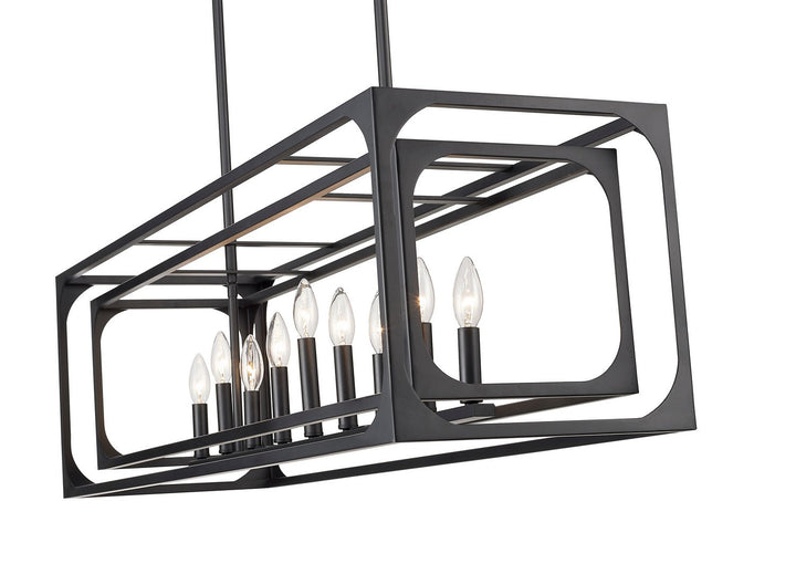 Z-Lite Easton 3038-9L-MB Pendant Light - Matte Black
