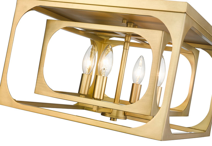 Z-Lite Easton 3038F-RB Ceiling Light - Rubbed Brass