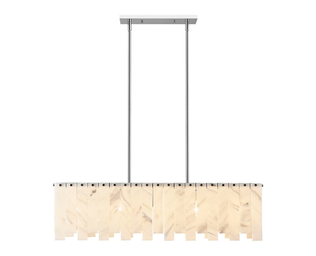 Z-Lite Viviana 345-40L-PN Pendant Light - Polished Nickel