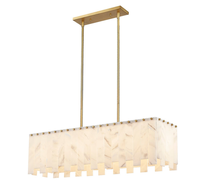 Z-Lite Viviana 345-40L-RB Pendant Light - Rubbed Brass