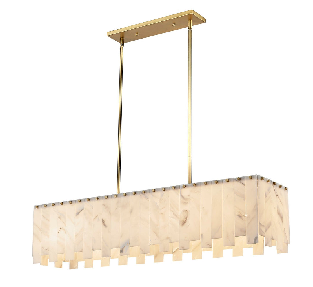 Z-Lite Viviana 345-49L-RB Pendant Light - Rubbed Brass