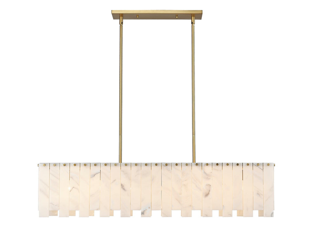 Z-Lite Viviana 345-49L-RB Pendant Light - Rubbed Brass