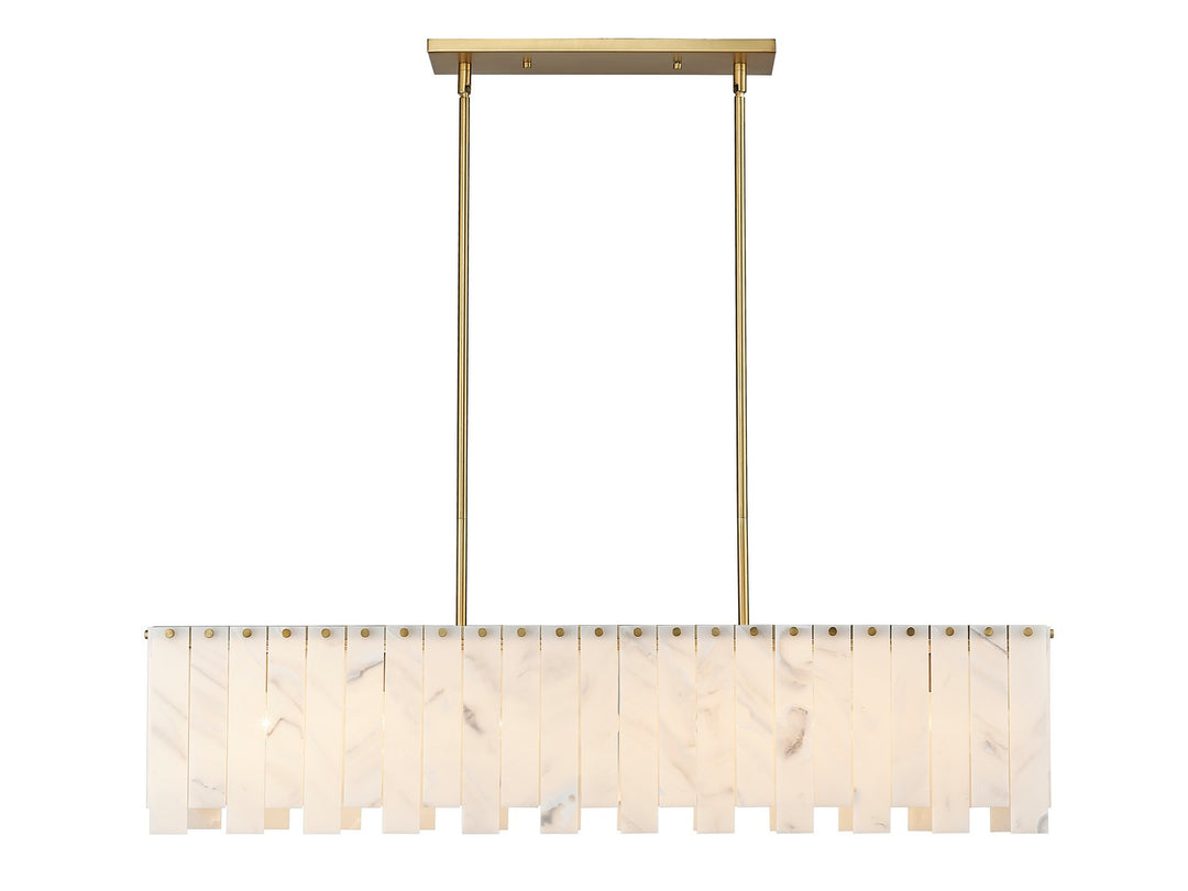Z-Lite Viviana 345-49L-RB Pendant Light - Rubbed Brass