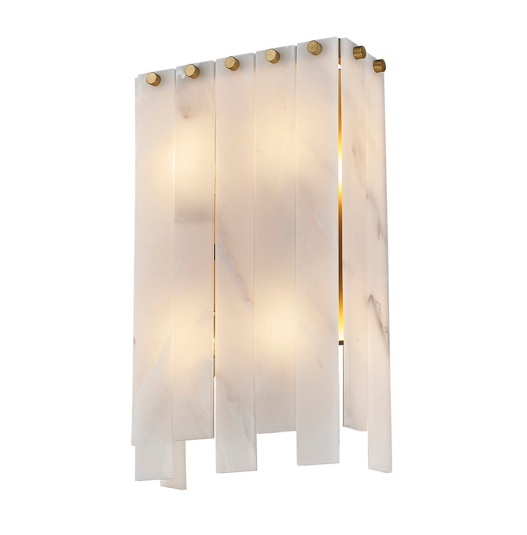 Z-Lite Viviana 345-4S-RB Wall Sconce Light - Rubbed Brass