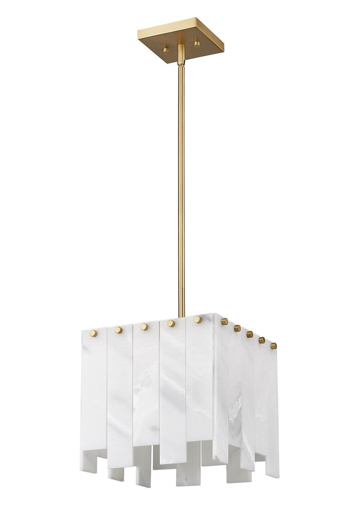 Z-Lite Viviana 345P12-RB Pendant Light - Rubbed Brass