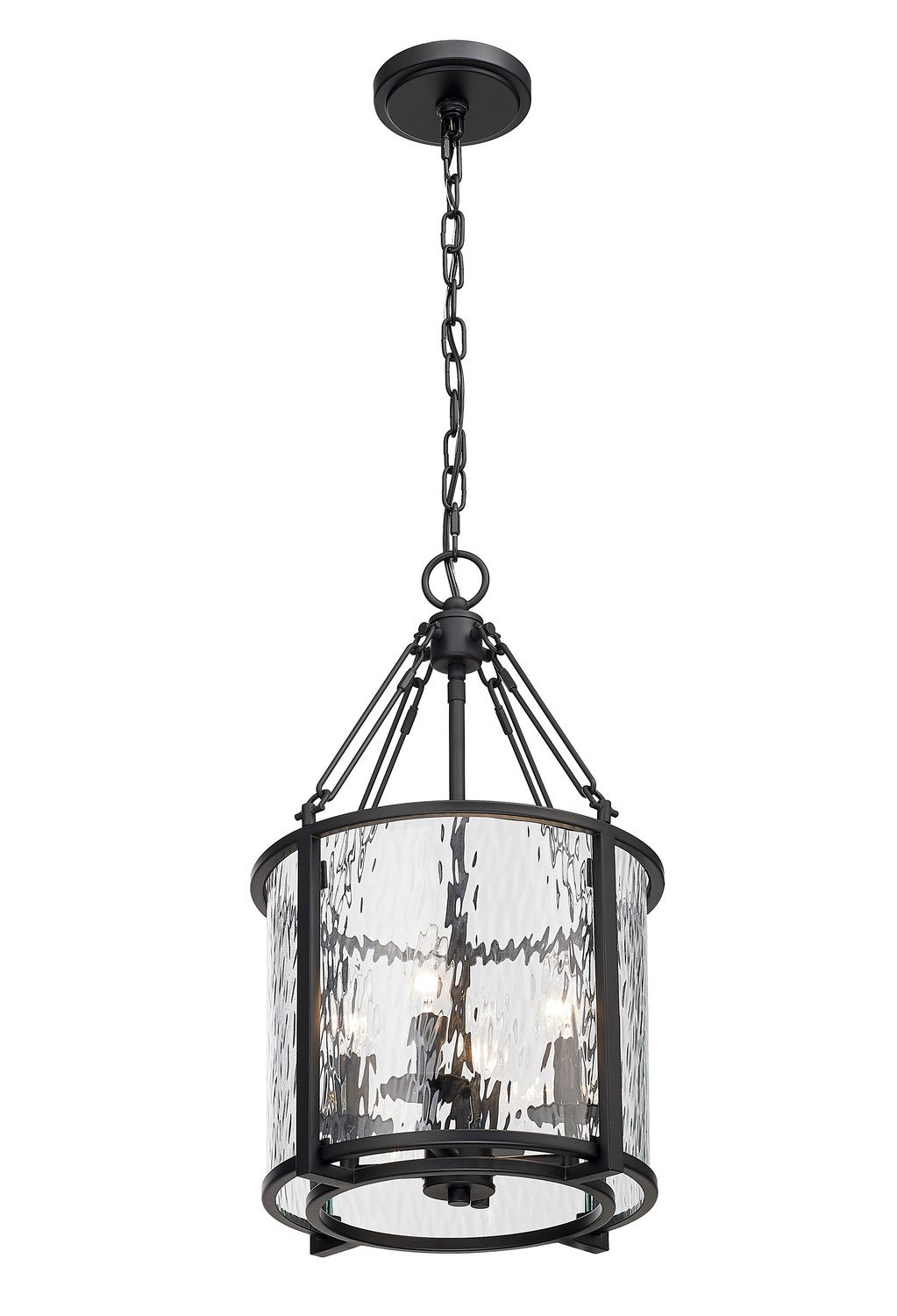 Z-Lite Barrington 346P12-MB Pendant Light - Matte Black