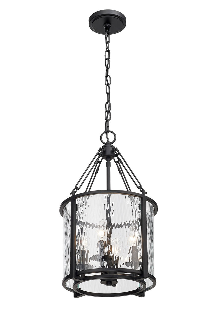 Z-Lite Barrington 346P12-MB Pendant Light - Matte Black