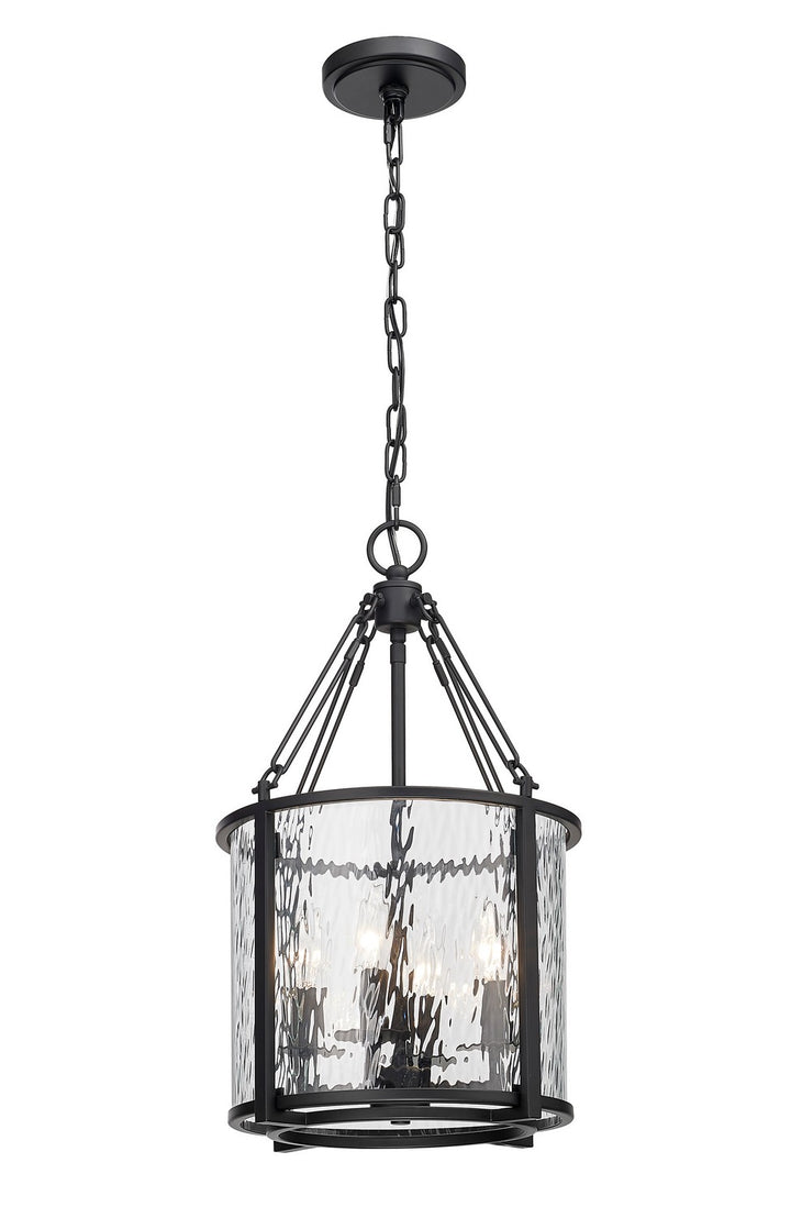 Z-Lite Barrington 346P12-MB Pendant Light - Matte Black
