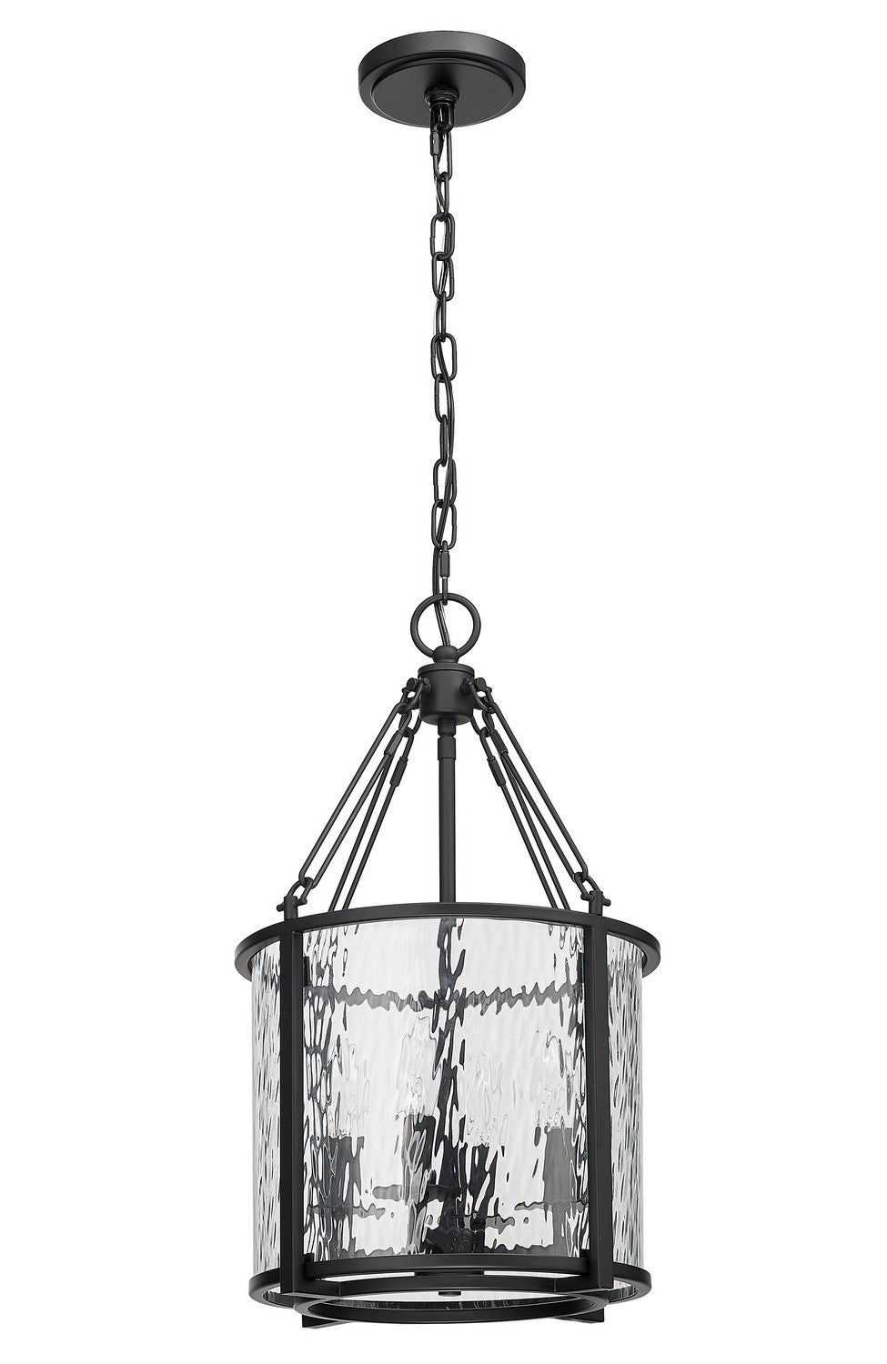 Z-Lite Barrington 346P12-MB Pendant Light - Matte Black