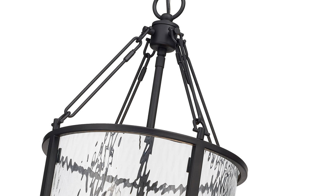 Z-Lite Barrington 346P12-MB Pendant Light - Matte Black