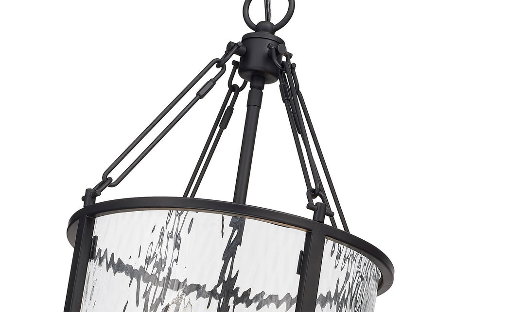 Z-Lite Barrington 346P12-MB Pendant Light - Matte Black
