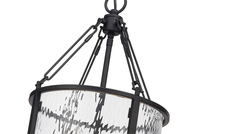 Z-Lite Barrington 346P12-MB Pendant Light - Matte Black