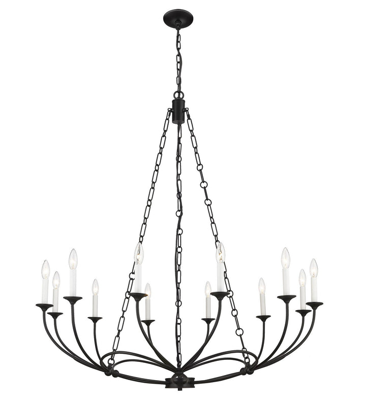 Z-Lite Arabella 3500-12MB Chandelier Light - Matte Black