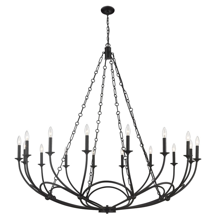 Z-Lite Arabella 3500-16MB Chandelier Light - Matte Black