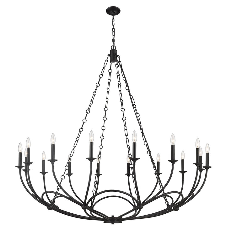 Z-Lite Arabella 3500-16MB Chandelier Light - Matte Black