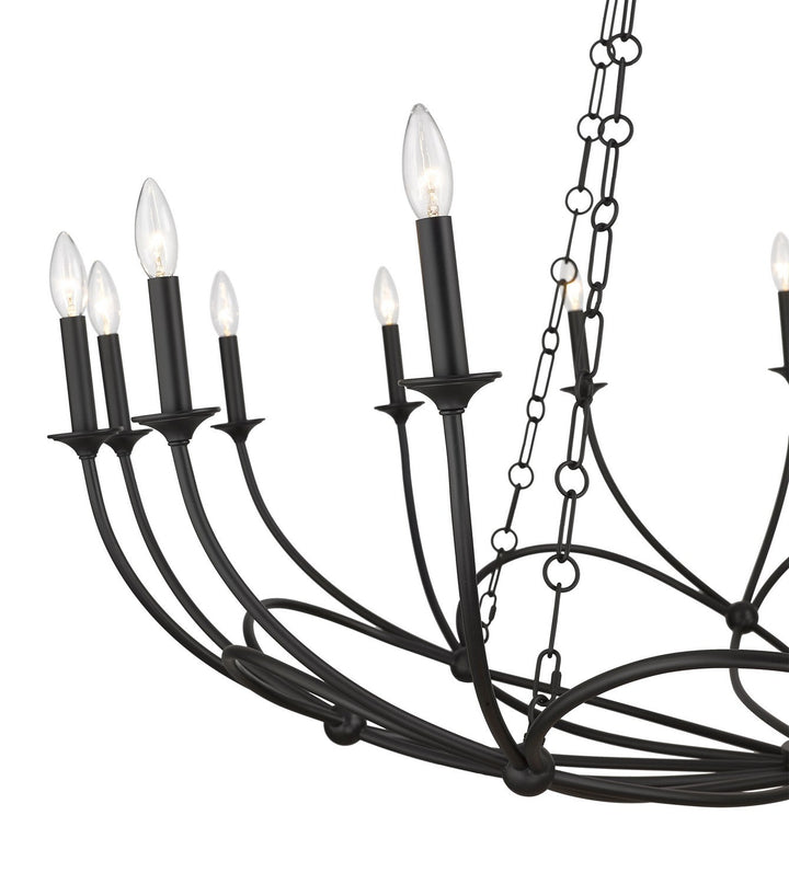 Z-Lite Arabella 3500-16MB Chandelier Light - Matte Black