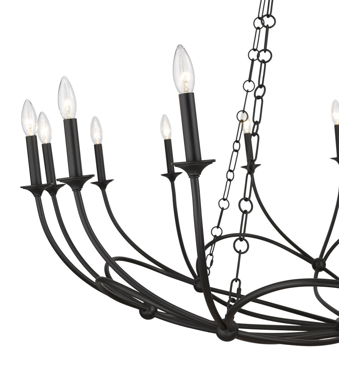 Z-Lite Arabella 3500-16MB Chandelier Light - Matte Black
