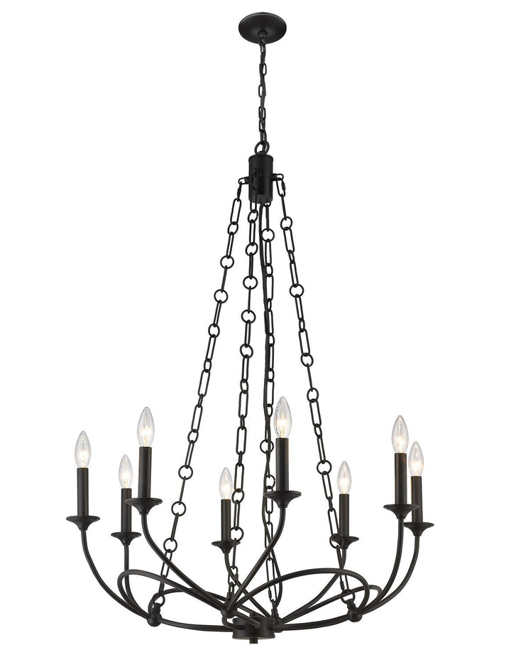 Z-Lite Arabella 3500-8MB Chandelier Light - Matte Black