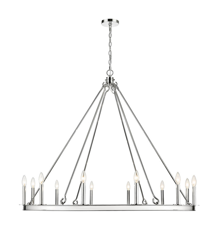 Z-Lite Barclay 482R-12PN Chandelier Light - Polished Nickel