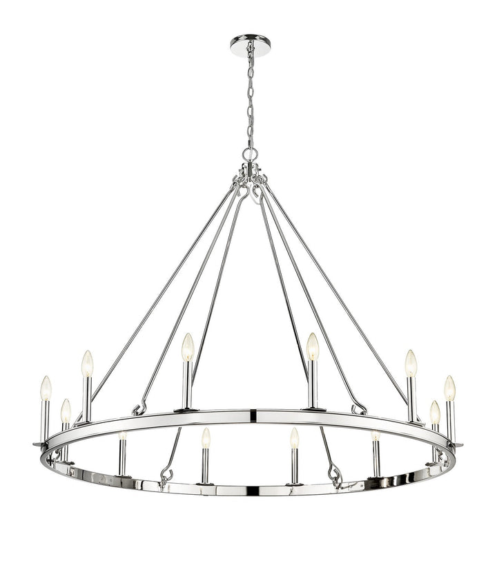 Z-Lite Barclay 482R-12PN Chandelier Light - Polished Nickel
