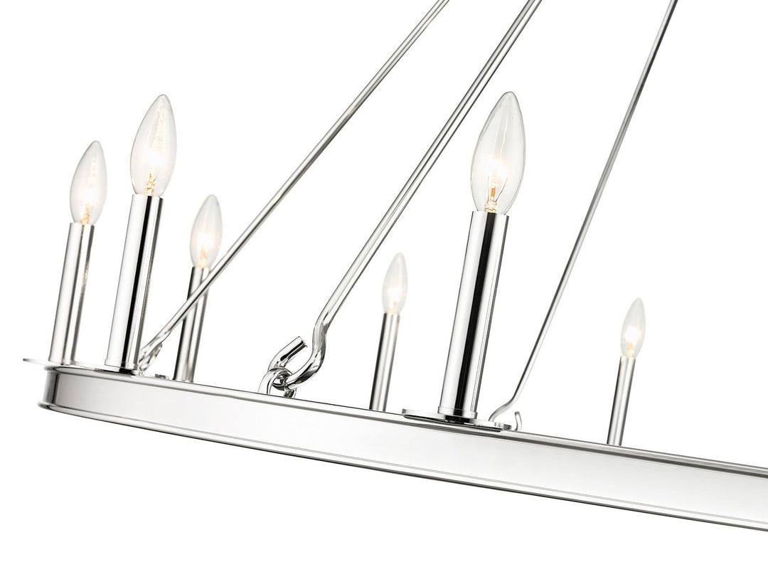 Z-Lite Barclay 482R-12PN Chandelier Light - Polished Nickel