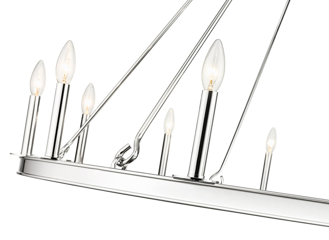 Z-Lite Barclay 482R-12PN Chandelier Light - Polished Nickel